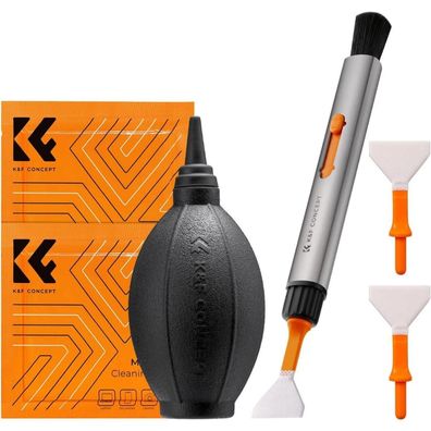 Kamera Reinigungsset 6in1: 2x Reinigungstuch, Ersatzstift, 2x