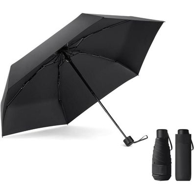 Vicloon Regenschirm Mini Umbrella Leicht Taschenschirm faltender Visier