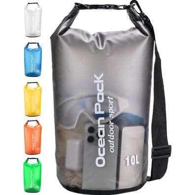 Henrycares Dry Bag wasserdichte Tasche 20L mit Schultergurt und Handyhülle