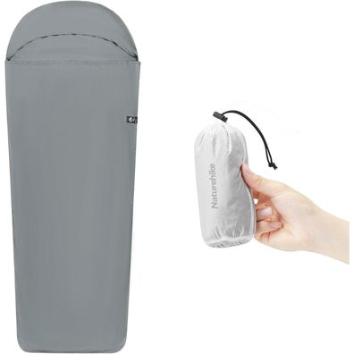 Ultraleichter Hüttenschlafsack Liner 128g Reisedecke Blau