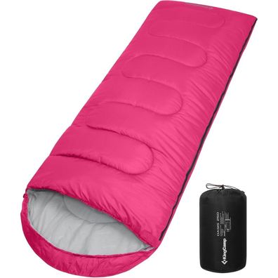 KingCamp Schlafsack 3-4 Jahreszeiten Camping Erwachsene Kinder Ultraleicht Warm