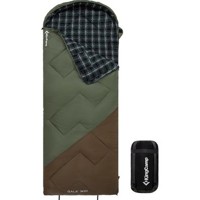 KingCamp Schlafsack Outdoor Warmer Deckenschlafsack 300g/400g Füllung
