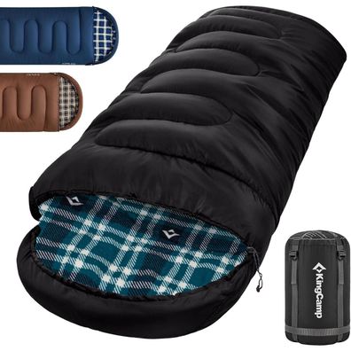 KingCamp Deckenschlafsack Schlafsack Outdoor 3-4 Jahreszeiten Camping 300g