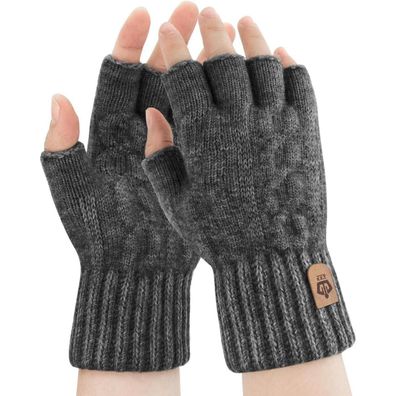 Arfnkim Fingerlose Winterhandschuhe Damen Herren Touchscreen Skifahren