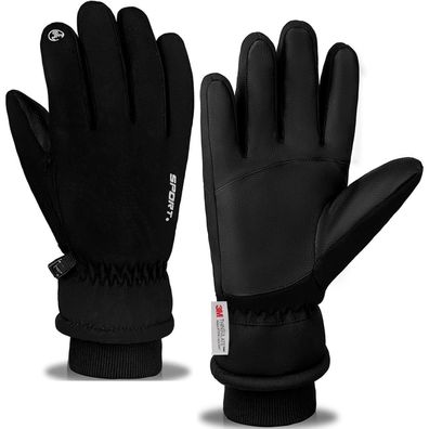 Winterhandschuhe Herren Damen Wasserdicht Skihandschuhe Thinsulate Touchscreen