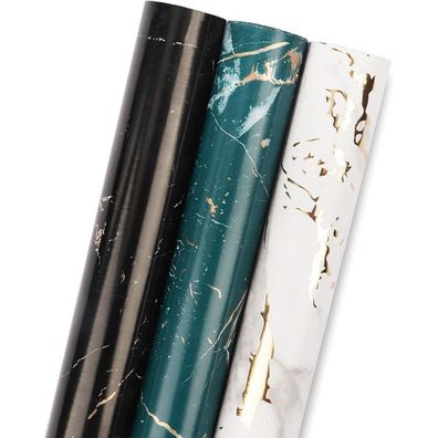 Geschenkpapierrolle Mini Roll Marmor-Designs 43,2cm x 3,05m