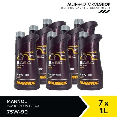 Mannol Basic Plus 75W-90 GL-4+ 7x1 Liter
