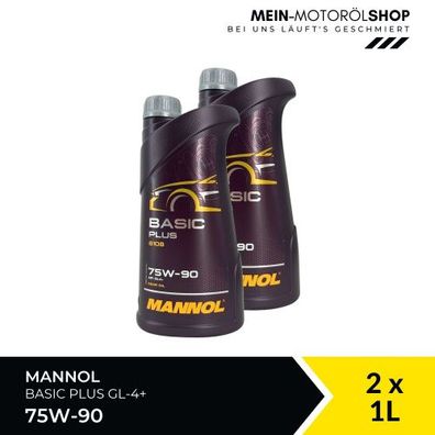 Mannol Basic Plus 75W-90 GL-4+ 2x1 Liter