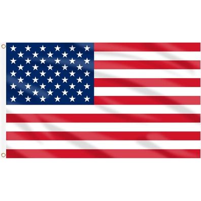 AhfuLife USA Flagge 90x150 cm Amerika Wahltag Deko 2024 Stück Fahne Leuchtenden