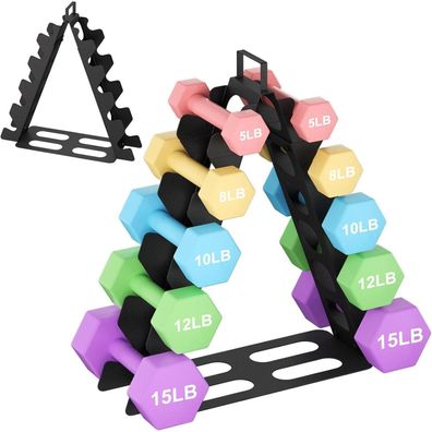 Hantelständer Rack Gewichtsorganisator für Hanteln Gym Fitnessstudio