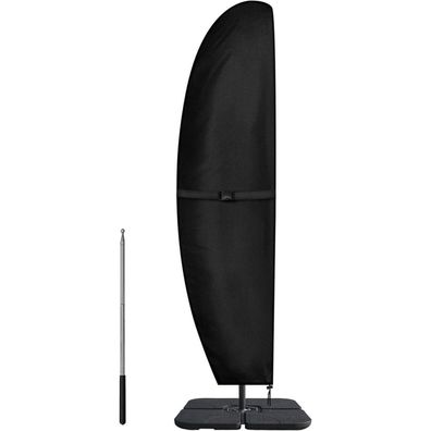 Dokon Ampelschirm Schutzhülle 265x40/70/50cm - Wasserdicht, Winterfest, Anti-UV