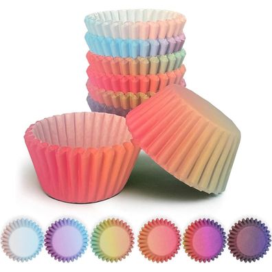 Gcardist Mini-Muffinförmchen Cupcake-Becher 300 Stk Lebensmittelqualität