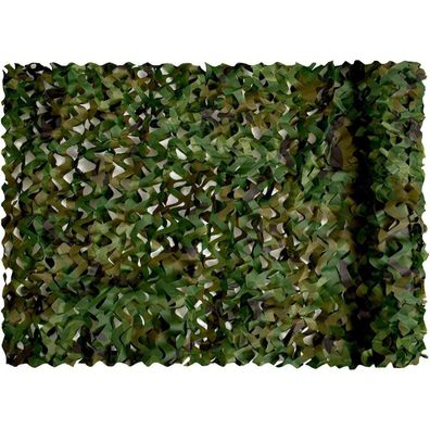 Tarnnetz Camouflage Netz Jagd Tarnung Dekoration Sonnenschutz 1.5×12 M Woodland