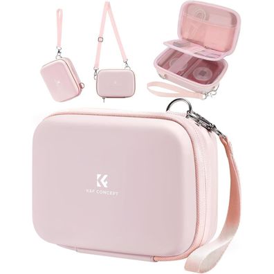 K&F Concept Digitalkamera Tasche Eva-Hartschale, Rosa