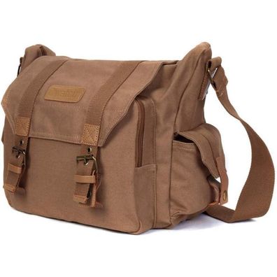 Cwatcun Kameratasche Canvas Spiegelreflex DSLR SLR Systemkamera Stoßfeste