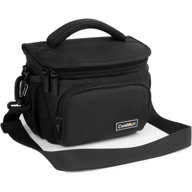 Cwatcun Kameratasche Spiegelreflex Kamera Tasche wasserdicht DSLR/SLR Schwarz S