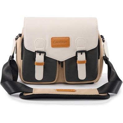 Cwatcun Kameratasche Wasserdicht Umhängetasche Vintage Messenger für