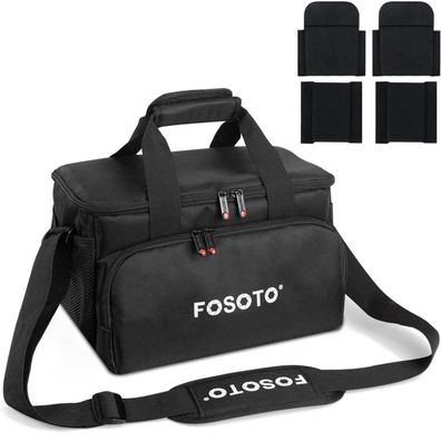 FOSOTO DSLR-Kameratasche XL für Canon Nikon Sony Panasonic
