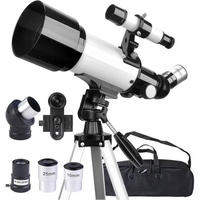 Misilmp Teleskop 70mm Aperture 400mm Refraktor Astronomie Teleskop