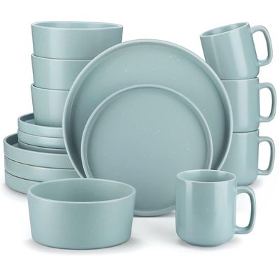 Vancasso Snefnug 16-tlg. Steingut Tafelservice, Scandinavian Design