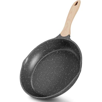 JEETEE Aluminium Bratpfanne 32 cm Antihaft Induktion Gas langlebig