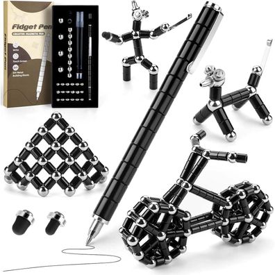 Magnetischer Fidget Pen Kugelschreiber Stressabbau Multifunktions Magnetstift