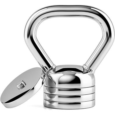 Northdeer Stahl Kettlebell verstellbar 5 kg 10 kg Kugelhantel für Krafttraining