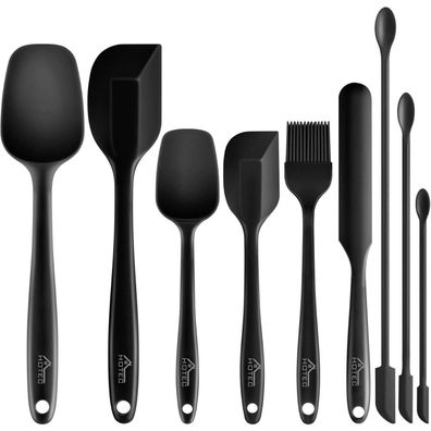 9-teiliges Silikon-Spatel-Set Küchenutensilien Backen Kochen Mischen