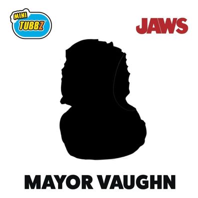 Jaws Tubbz Mini PVC Figur Mayor Vaughn 5 cm