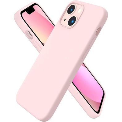 iPhone 13 Mini Silikon Case Hülle Ultra Dünn Voller Schutz Flüssig Silikon 5,4