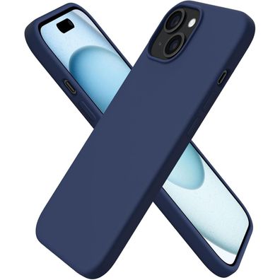 Ornarto iPhone 15 Hülle Silikon 6,1 Zoll Flüssig, Kratzfeste stoßfeste