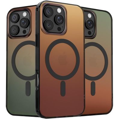 Ornarto Hue für iPhone 16 Pro Hülle mit Magsafe [Fluoreszierender