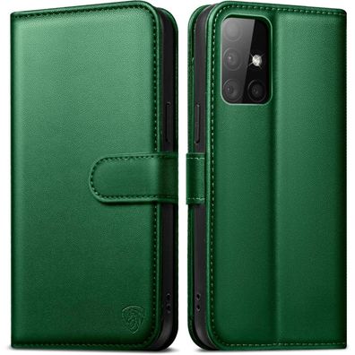 Samsung Galaxy A51 Handyhülle schwarz Premium Klapphülle RFID Standfunktion