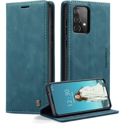 CaseMe Samsung Galaxy A52S 5G/ A52 4G/5G Lederhülle Blaugrün