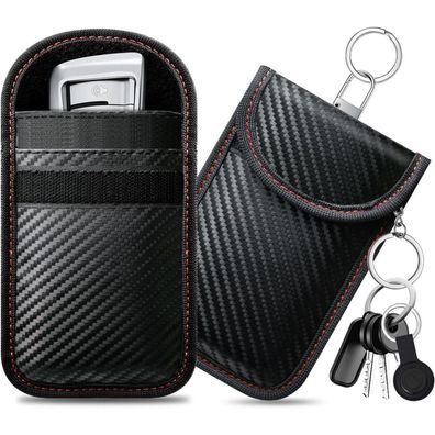 caslord Keyless Go Schutzhülle 2 Stück Rot