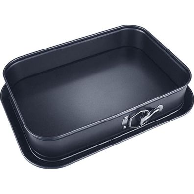 Rechteckige Springform Backform Non-Stick Kuchenform 39x28cm