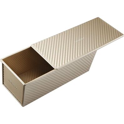 Monfish Brotbackform Pullman Laib Pfanne 1000g Teig Antihaft 34x13,5x12 cm