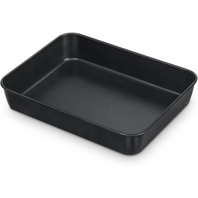 Mini Antihaft Backblech Edelstahl Auflaufform 23,8 x 18 x 5 cm Brownies Lasagne