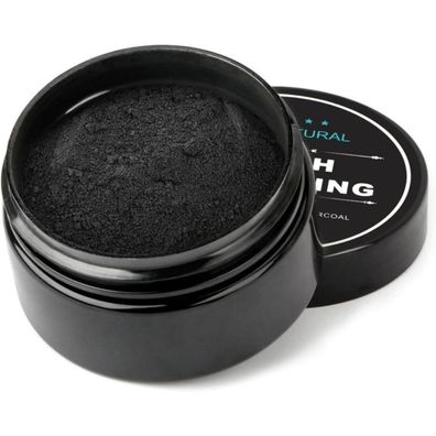 Aktivkohle Zahnaufhellung Pulver Teeth Whitening Zahnweiß Charcoal