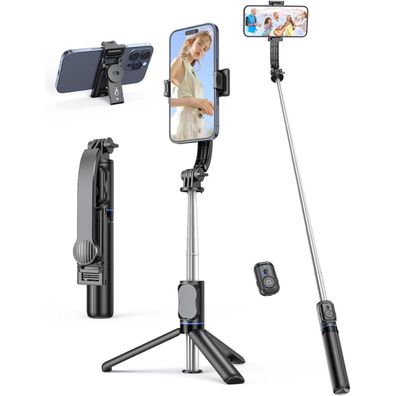 Selfie Stick Smartphone Stativ Fernbedienung 360° für iPhone Samsung Android