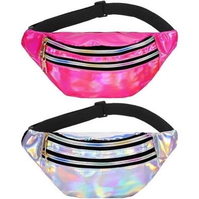 Heyu-Lotus Damen Gürteltasche Wasserdicht Verstellbarer Gurt Mehrfarbig