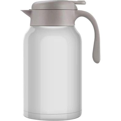Isolierte Kaffee Thermoskanne 2L Edelstahl Vakuum Doppelwand