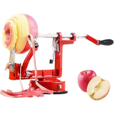 Bugucat Profi Apfelschäler Apfelschneider 3in1 Obstschneider Premium-Qualität