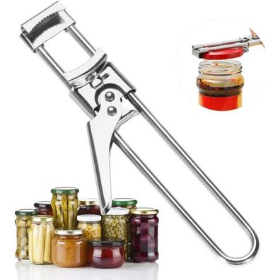 Edelstahl Deckelöffner Glasöffner Dosenöffner Senioren Flaschenöffner
