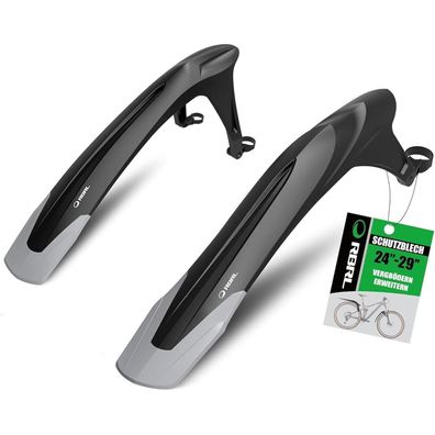 RBRL Adjustable Bike Fender Set Universal MTB Mud Guard Kit