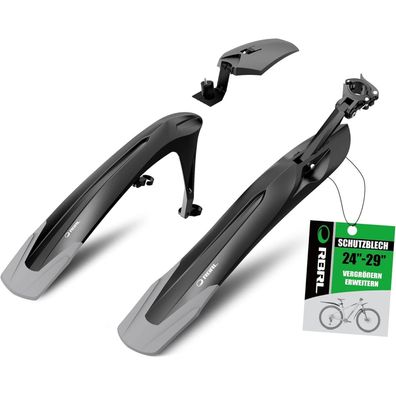 RBRL Fahrrad Schutzblech Universal 24-29 Zoll Mudguard Windabweiser