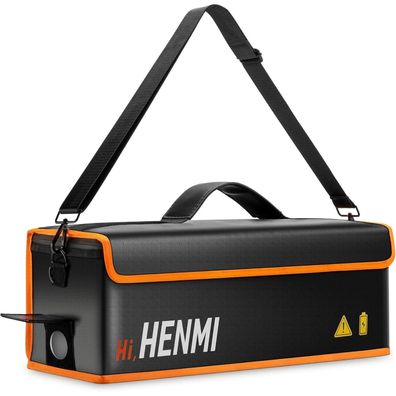 Ebike Akku Tasche 1000 °C Feuerfest Metallschnalle 41 x 13 x 12 cm M
