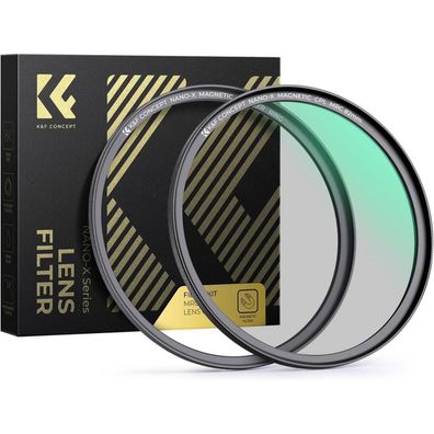 72mm Magnetischer Polfilter mit Adapterring CPL Filter Nano X-Serie
