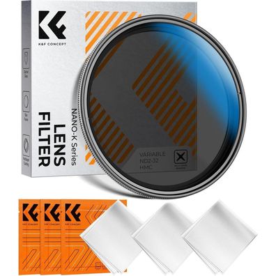 72mm Variabler ND Filter ND2-32 Graufilter für K&F Concept Nano-K Serie
