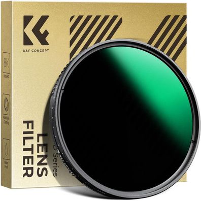 72mm Variabler ND Filter ND3-ND1000 Graufilter 1.5-10 Blendenstufen